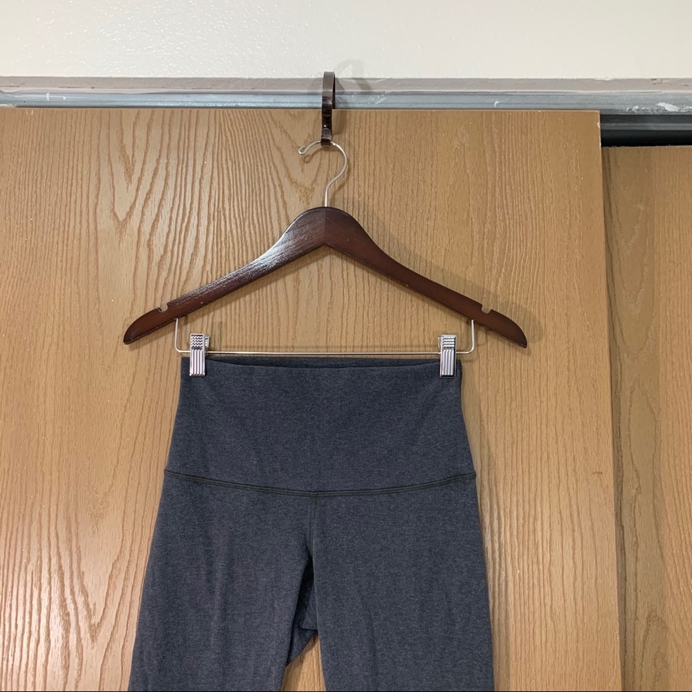 Lululemon Wunder Under Crop Heathered High Rise - Picture 3 of 7